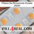 Píldora De Rinoceronte Dorado 25000 24